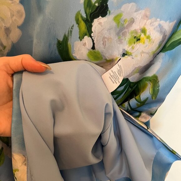 😮NWT - THEIA Couture - Liana Printed Kimono Dress - SZ 6 - Cocktail/Prom/Formal - Picture 12 of 12